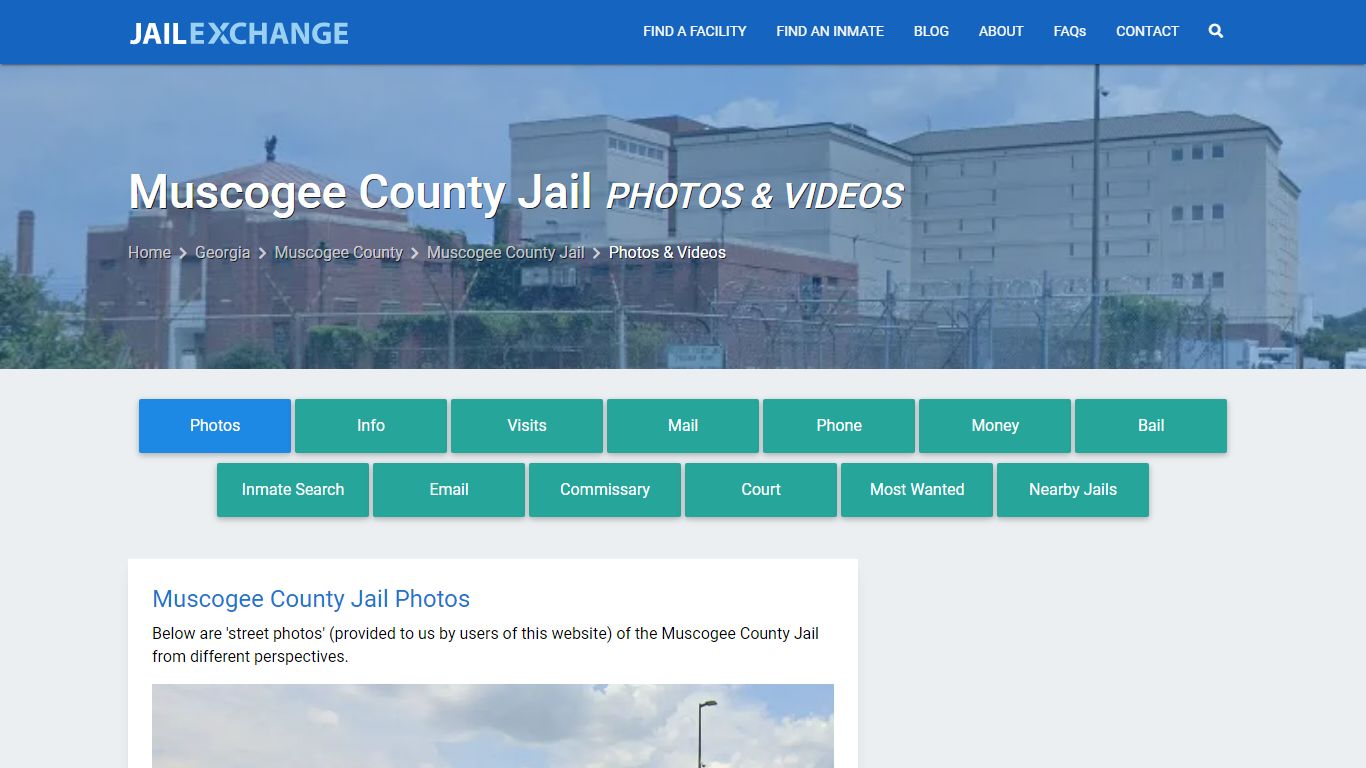 Photos & Videos - Muscogee County Jail, GA - Jail Exchange